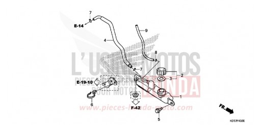 RESERVOIR DE RESERVE SH125ADD de 2013
